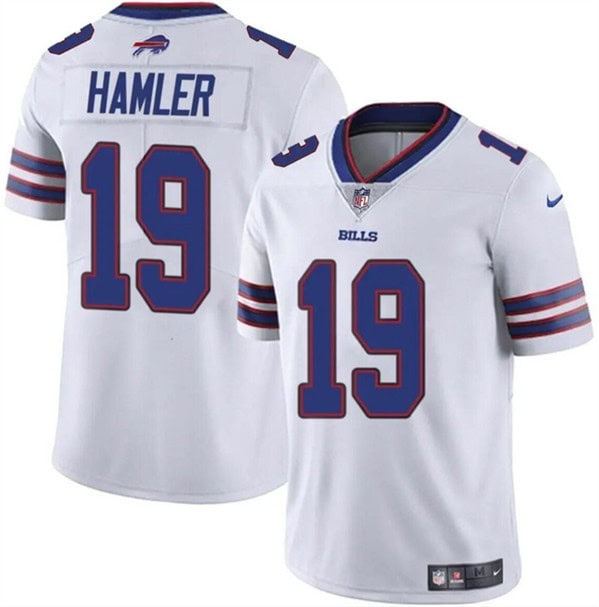 Buffalo Bills #19 KJ Hamler White 2024 Vapor Untouchable Limited Stitched Jersey