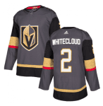 Vegas Golden Knights #2 Zach Whitecloud Gray Stitched Jersey