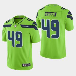 Seahawks #49 Shaquem Griffin Green Stitched Jersey
