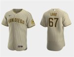 San Diego Padres #67 Seth Lugo Tan Flex Base Stitched Jersey