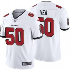 Tampa Bay Buccaneers #50 Vita Vea 2020 White Vapor Untouchable Limited Stitched Jersey