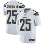 Chargers #25 Melvin Gordon White Vapor Untouchable Limited Stitched Jersey Jersey