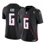 Atlanta Falcons #6 Younghoe Koo Black 2023 F.U.S.E. With John Madden Patch Vapor Limited Stitched Jersey