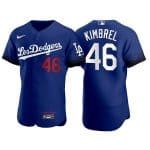 Los Angeles Dodgers #46 Craig Kimbrel Royal City Connect Flex Base Stitched Jersey
