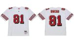 San Francisco 49ers #81 Terrell Owens White 1996 Stitched Jersey