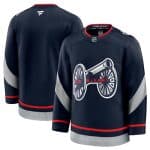 Columbus Blue Jackets Blank Navy 2024-25 Stitched Jersey
