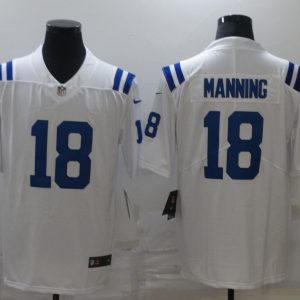 Indianapolis Colts #18 Peyton Manning White Vapor Untouchable Limited Stitched Jersey
