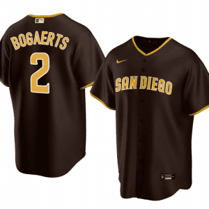 San Diego Padres #2 Xander Bogaerts Brown Cool Base Stitched Jersey