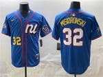 National League #32 Jacob Misiorowski Blue 2025 All-Star Edition Limited Stitched Jersey