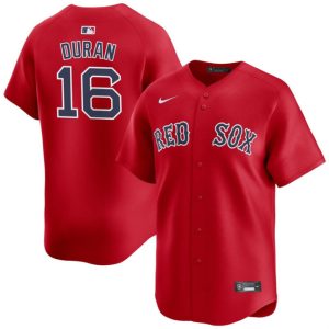 Boston Red Sox #16 Jarren Duran Red 2024 Alternate Limited Stitched Jersey