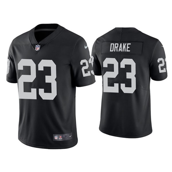 Las Vegas Raiders #23 Kenyan Drake Black Vapor Untouchable Limited Stitched Football Jersey