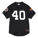 Arizona Cardinals #40 Pat Tillman Black 1996 Mesh Top Stitched Jersey