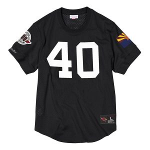 Arizona Cardinals #40 Pat Tillman Black 1996 Mesh Top Stitched Jersey