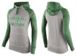 Nike Green Bay Packers Performance Hoodie Grey Green