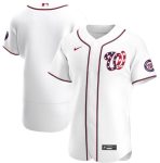 Washington Nationals White Flex Base Stitched Jersey