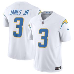 Los Angeles Chargers #3 Derwin James Jr. White 2025 F.U.S.E. Vapor Untouchable Limited Stitched Jersey