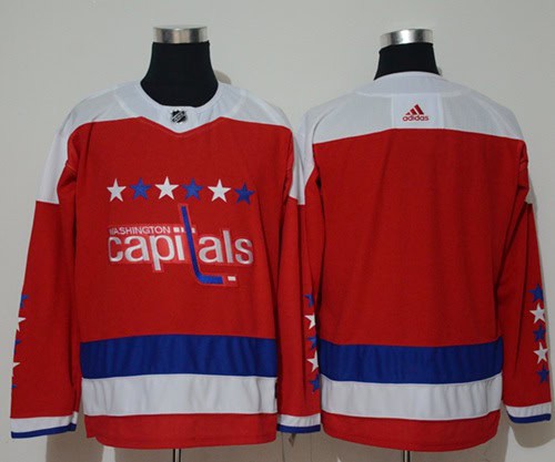 Washington Capitals Red Stitched Jersey