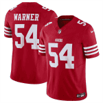 San Francisco 49ers #54 Fred Warner Red 2023 F.U.S.E. Vapor Untouchable Limited Stitched Jersey