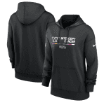 Washington Commanders 2022 Black NFL Crucial Catch Therma Performance Pullover Hoodie(Run Small)