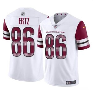 Washington Commanders #86 Zach Ertz White Vapor Limited Stitched Jersey