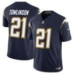 Los Angeles Chargers #21 LaDainian Tomlinson Navy 2025 F.U.S.E. Alternate Vapor Limited Football Stitched Jersey