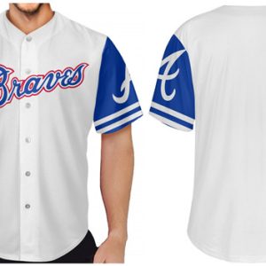 Atlanta Braves White Baseball Jersey