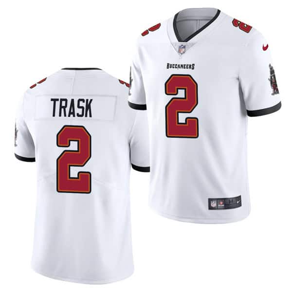 Tampa Bay Buccaneers #2 Kyle Trask 2021 Draft White 2021 Vapor Untouchable Limited Stitched Jersey