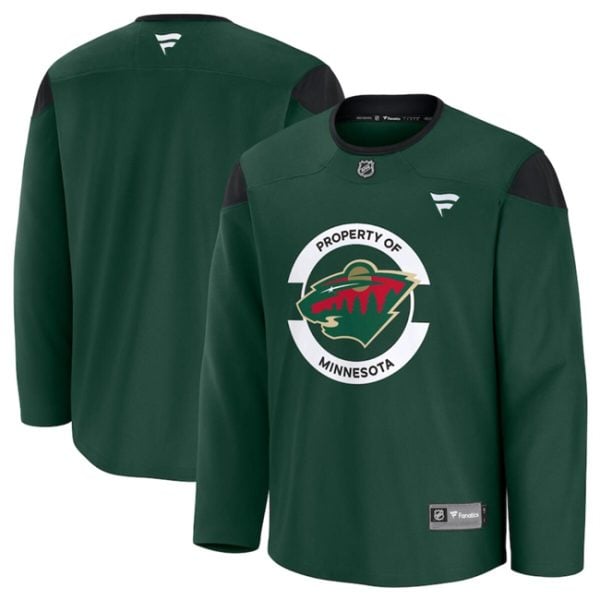 Minnesota Wild Green 2024-25 Team Practice Stitched Jersey