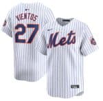 New York Mets #27 Mark Vientos White 2024 Home Limited Stitched Jersey