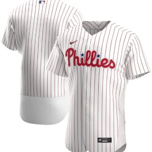 Philadelphia Phillies White Flex Base Stitched Jersey