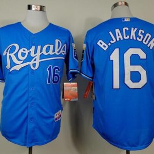 Royals #16 Bo Jackson Light Blue Alternate Cool Base Stitched Jersey