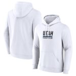 Utah Club White Secondary Logo Pullover Hoodie