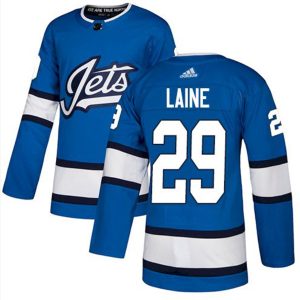 Winnipeg Jets #29 Patrik Laine Blue Stitched Jersey