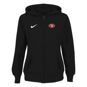 San Francisco 49ers Stadium Rally Full Zip Hoodie Black
