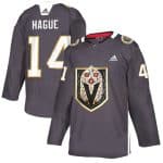 Vegas Golden Knights #14 Nicolas Hague Grey Latino Heritage Night Stitched Jersey