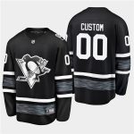Pittsburgh Penguins Custom 2019 NHL All-Star Black Stitched Jersey