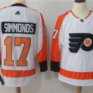 Philadelphia Flyers #17 Wayne Simmonds White Stitched Adidas Jersey