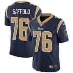Los Angeles Rams #76 Rodger Saffold Navy Blue Vapor Untouchable Limited Stitched Jersey