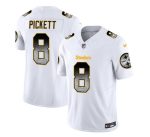 Pittsburgh Steelers #8 Kenny Pickett White 2023 F.U.S.E. Smoke Vapor Untouchable Limited Stitched Jersey