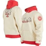 New York Mets White Color Pack Team Front Back Pullover Hoodie