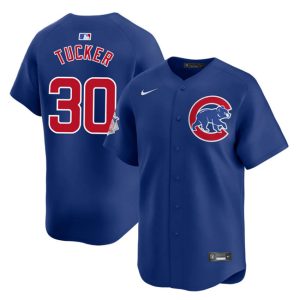 Chicago Cubs #30 Kyle Tucker Royal 2025 Limited Stitched Jersey