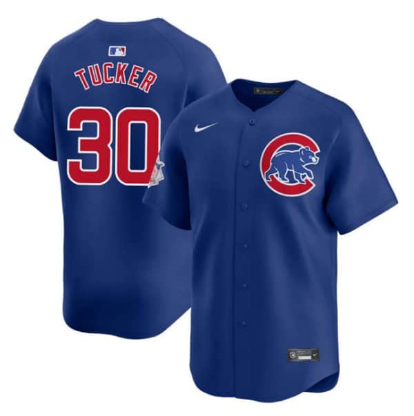 Chicago Cubs #30 Kyle Tucker Royal 2025 Limited Stitched Jersey
