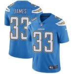 Los Angeles Chargers #33 Derwin James Blue Vapor Untouchable Limited Stitched Jersey