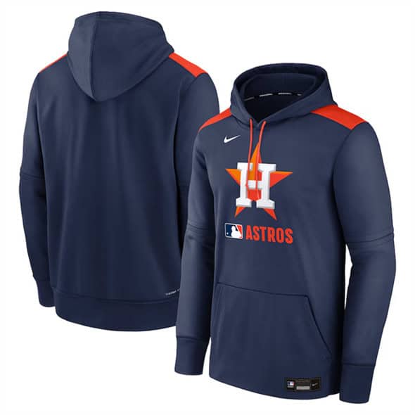 Houston Astros Navy Collection Performance Pullover Hoodie