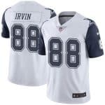 Cowboys #88 Michael Irvin White Stitched Limited Rush Nike Jersey
