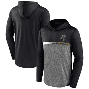 Vegas Golden Knights Black Podium Defender Pullover Hoodie
