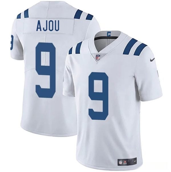 Indianapolis Colts #9 Ajou Ajou White 2025 Vapor Limited Stitched Jersey