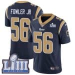 Los Angeles Rams #56 Dante Fowler Jr Navy Blue Super Bowl LIII Vapor Untouchable Limited Stitched Jersey