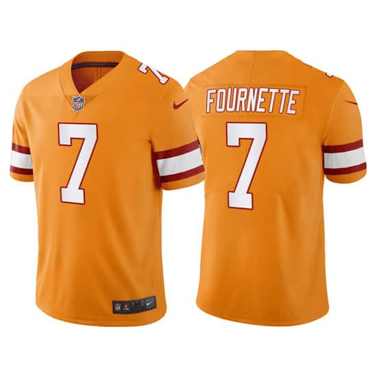 Tampa Bay Buccaneers #7 Leonard Fournette Golden Vapor Untouchable Limited Stitched Jersey