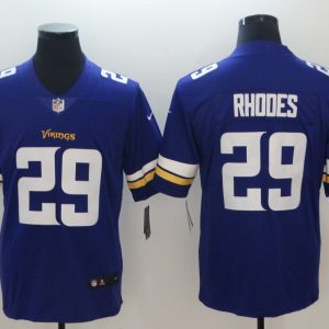 Vikings #29 Xavier Rhodes Purple Vapor Untouchable Limited Stitched Jersey